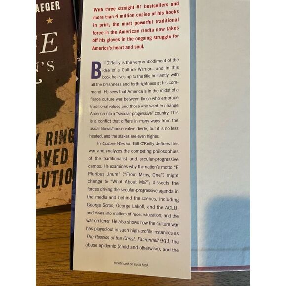 Bill O’Reilly Culture Warrior & Brian Kilmeade George Washington ‘s Secret Six B - Picture 6 of 6